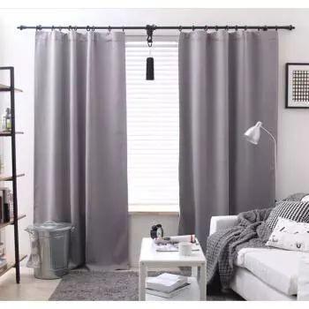 高級(jí)灰色系窗簾布藝 摩爾登窗簾的優(yōu)雅之選